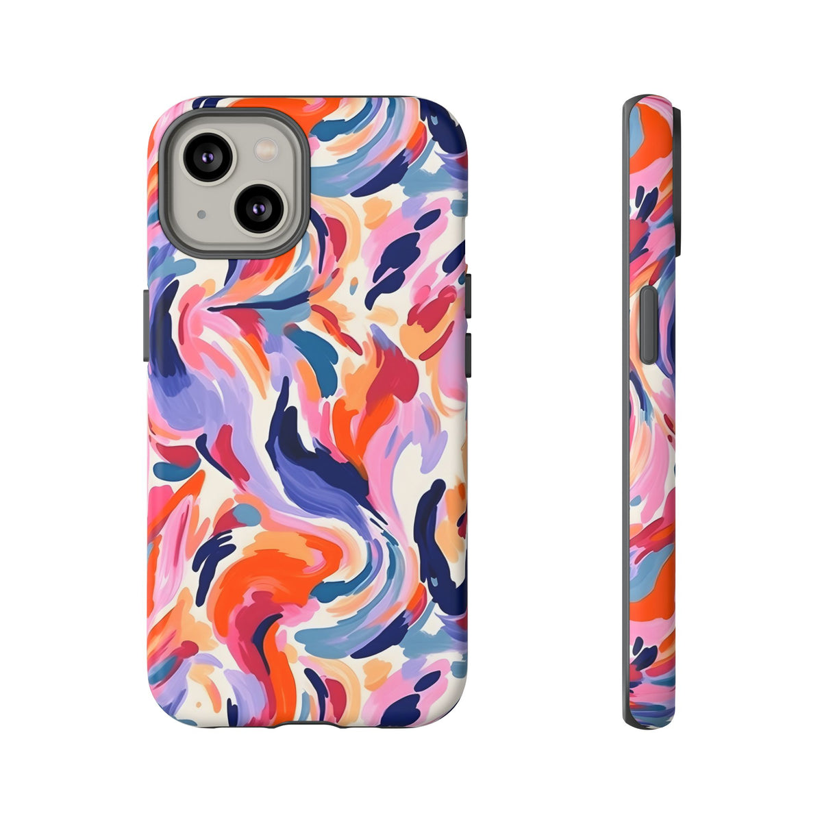 Abstract Painting Design Phone Case – Modern Art-Inspired Phone Cover 3