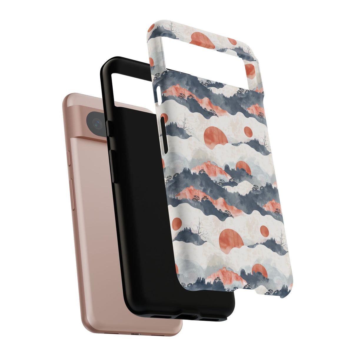 Japanese Pattern Phone Case – Elegant & Timeless Design for Your Phone 139