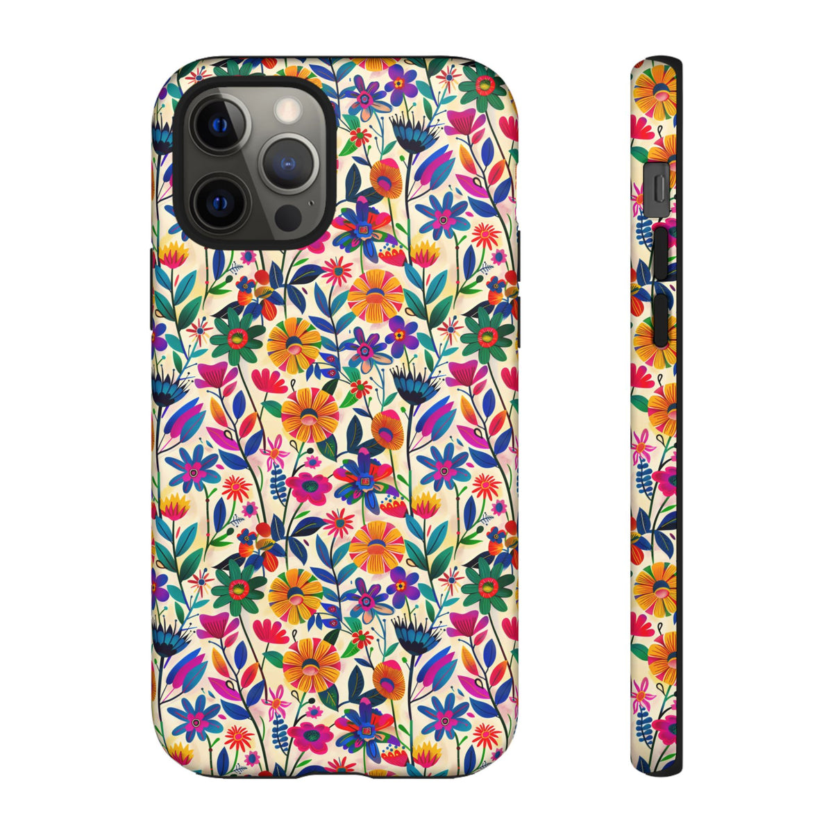 Frida Kahlo's Flower Phone Case – Artistic Elegance for Your Phone 2