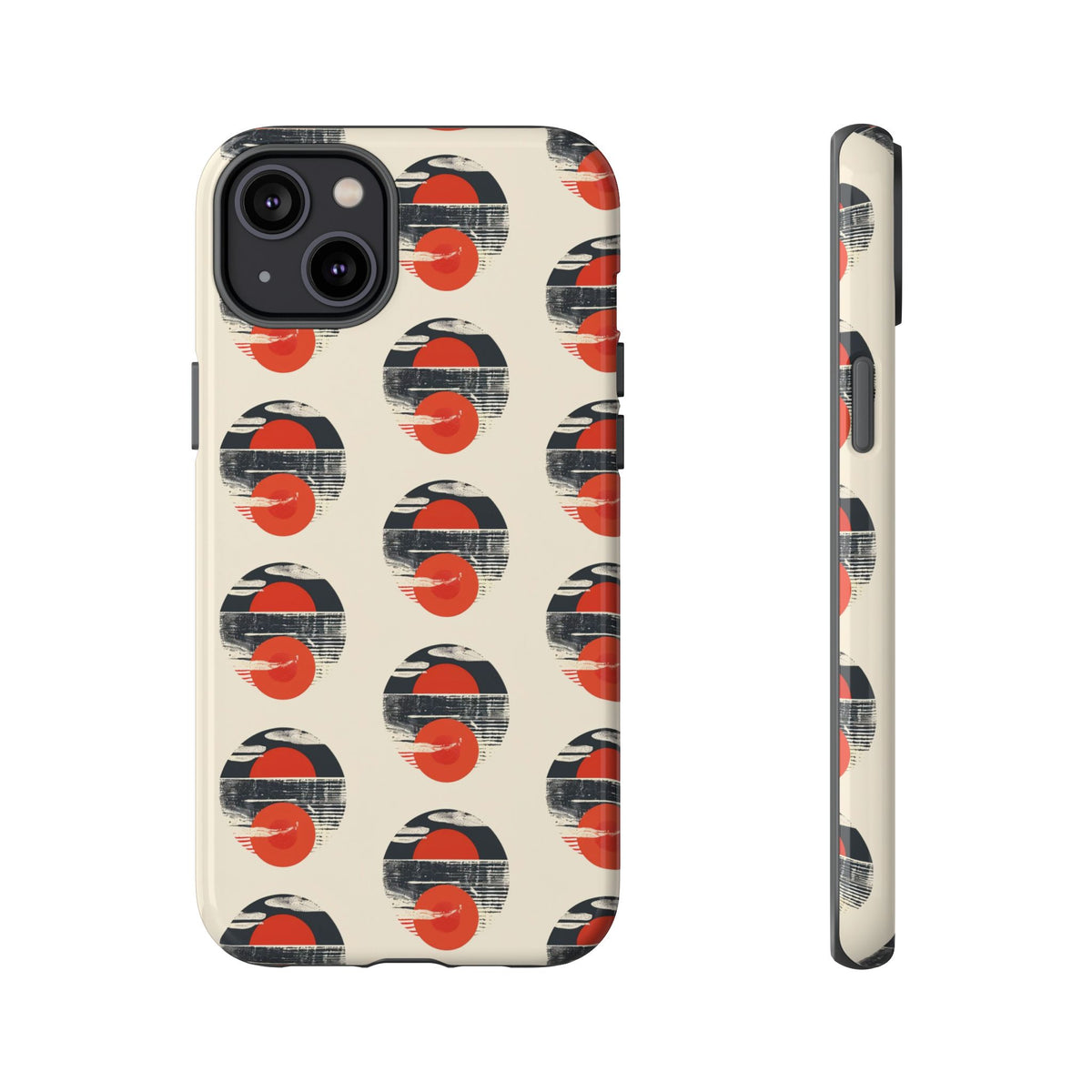 Japanese Pattern Phone Case – Elegant & Timeless Design for Your Phone 098