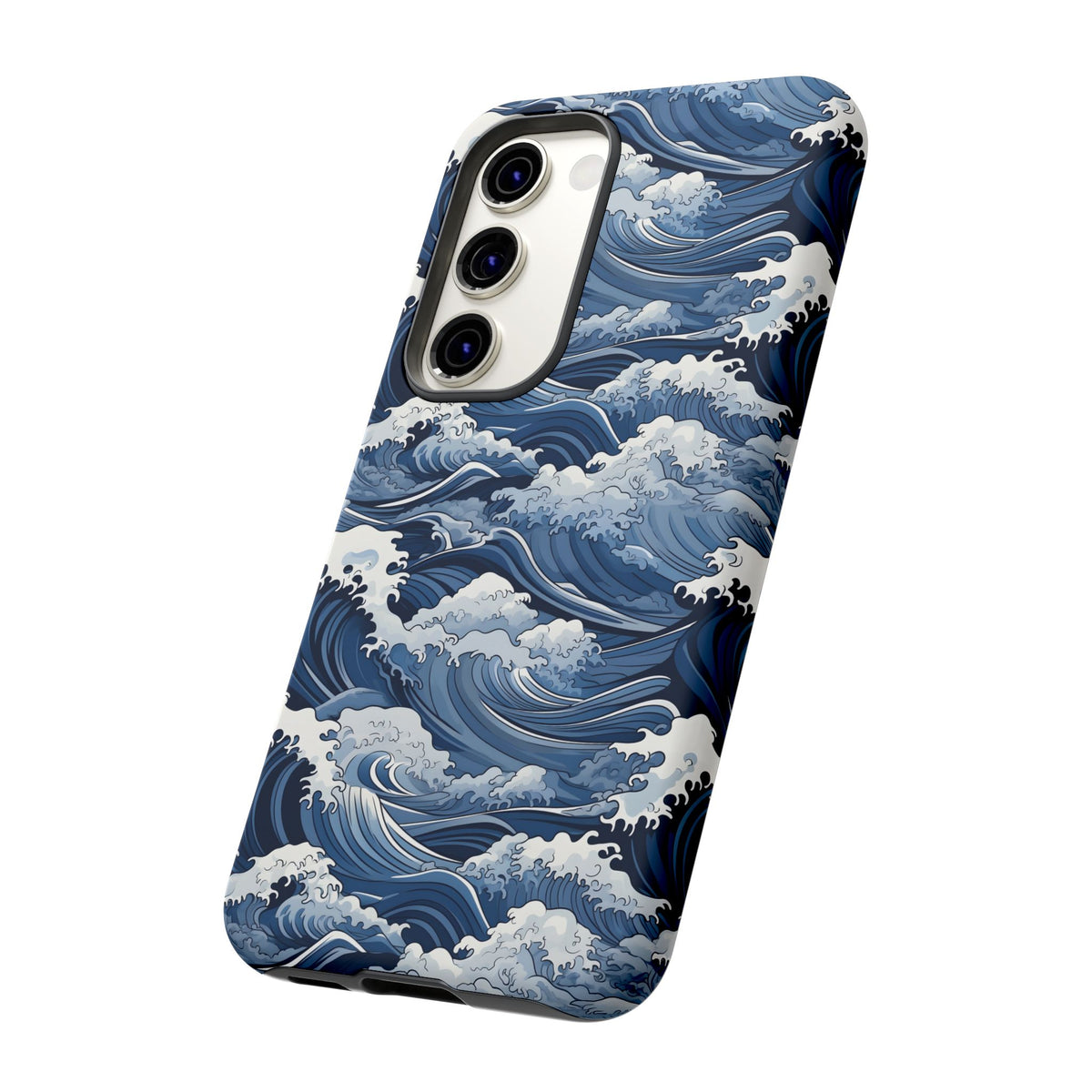 Japanese Waves Phone Case – Embrace Timeless Elegance with Classic Design