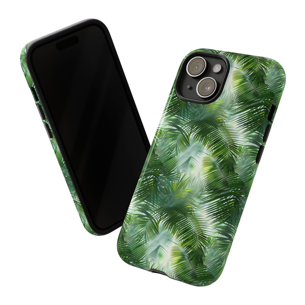 Jungle Pattern Phone Case – Exotic & Lush Design for Your Phone 344