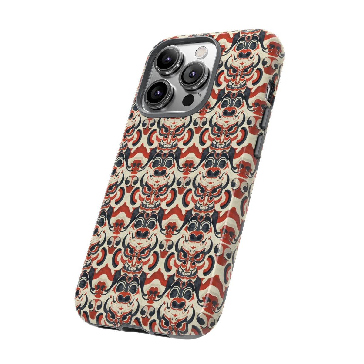 Japanese Pattern Phone Case – Elegant & Timeless Design for Your Phone 155