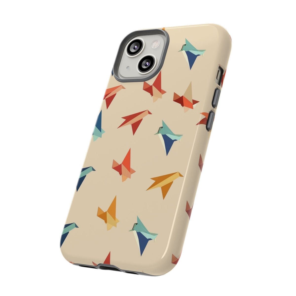 Birds Seamless Pattern Phone Case – Elegant and Timeless Avian Design 4