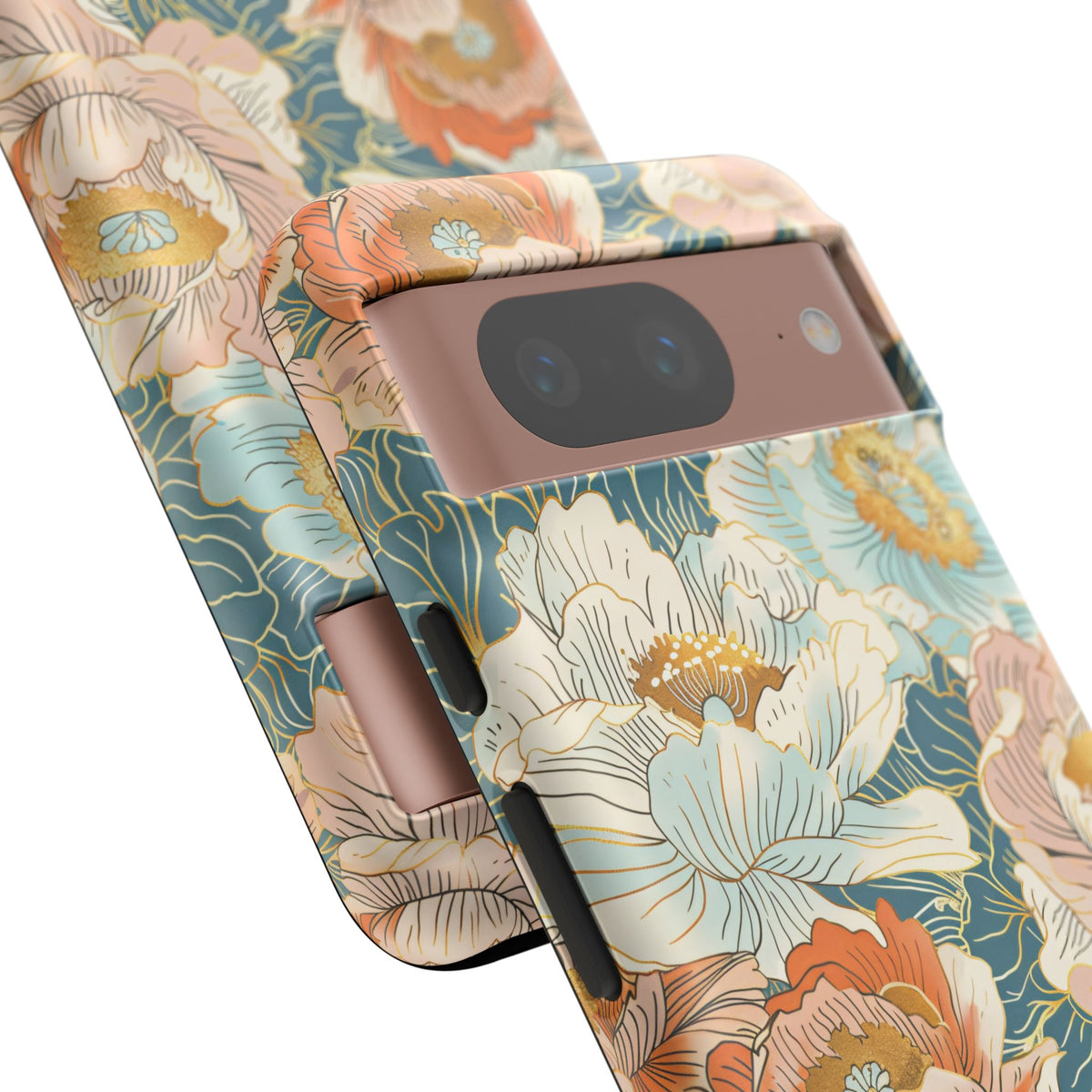 Japanese Blossom Asian Floral Design Phone Case – Elegant Floral Phone Cover 3