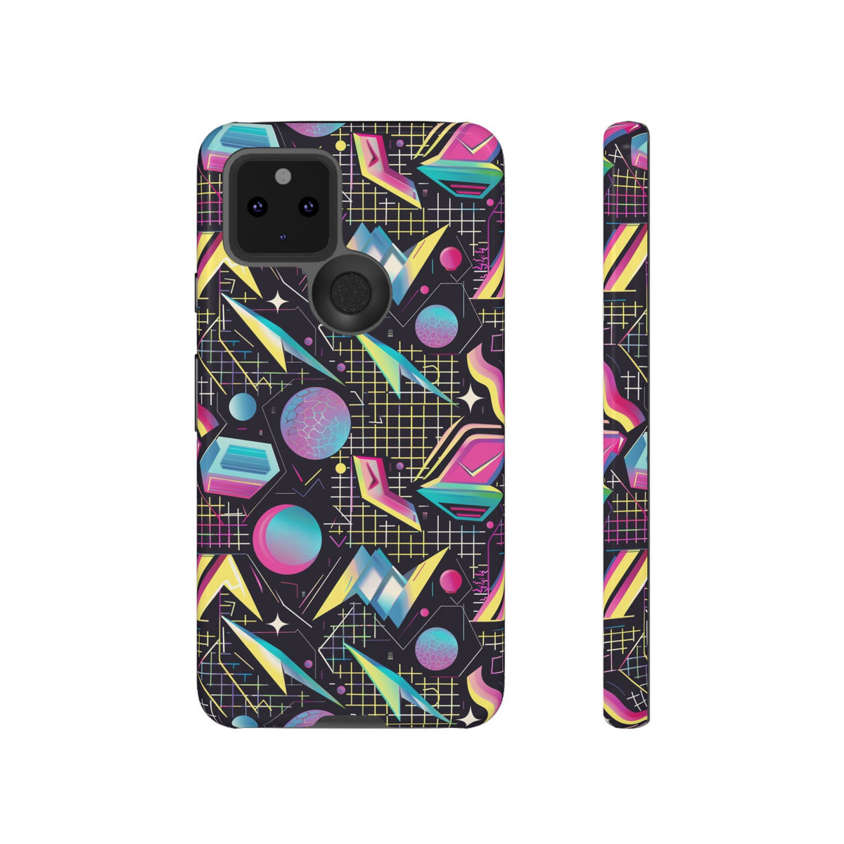 Retro 80s Seamless Phone Case – Vintage Style Meets Modern Protection 086