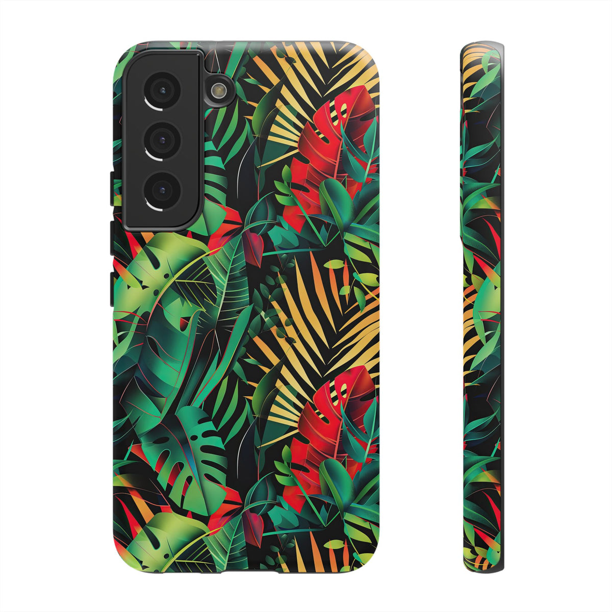 Jungle Collage Phone Case – Vibrant & Durable Nature-Inspired Protection