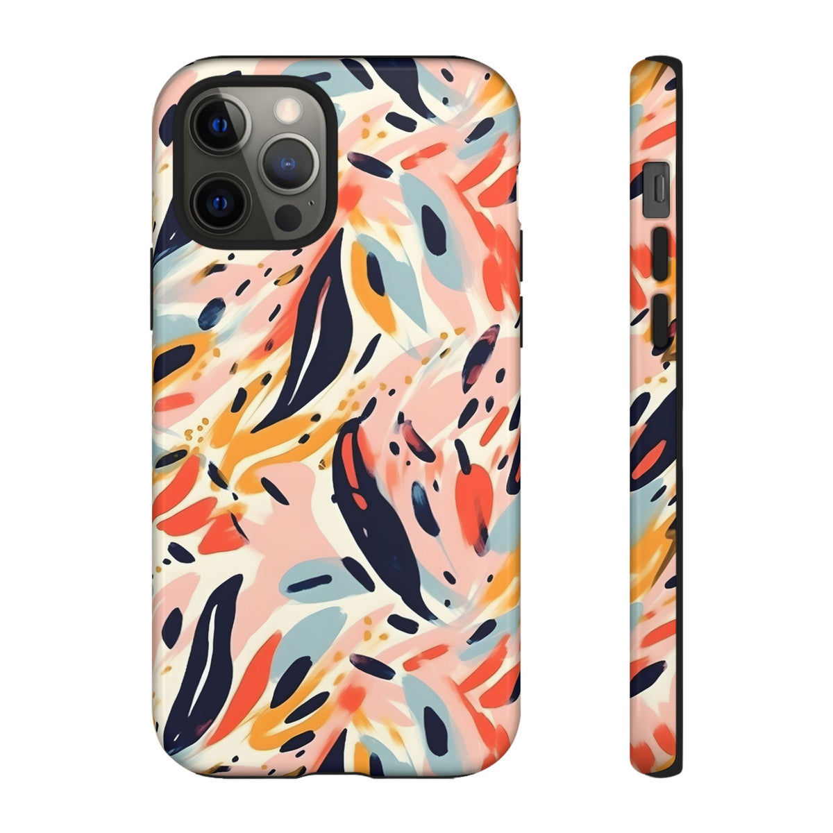 Abstract Painting Design Phone Case – Modern Art-Inspired Phone Cover 2