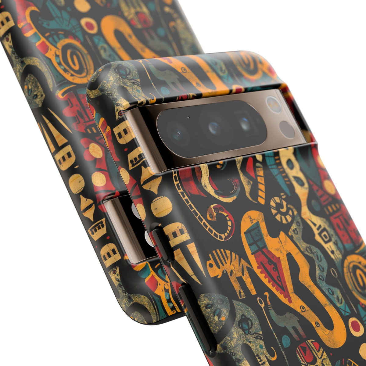 Stylish African Pattern Phone Case – Unique and Vibrant Protection 153