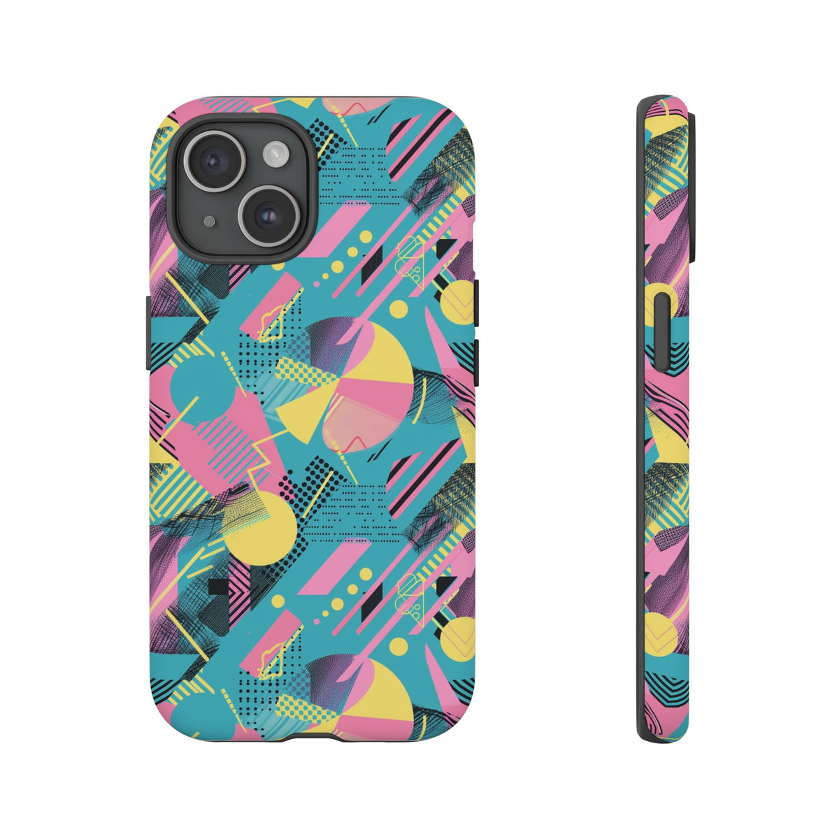 Retro 80s Seamless Phone Case – Vintage Style Meets Modern Protection 083