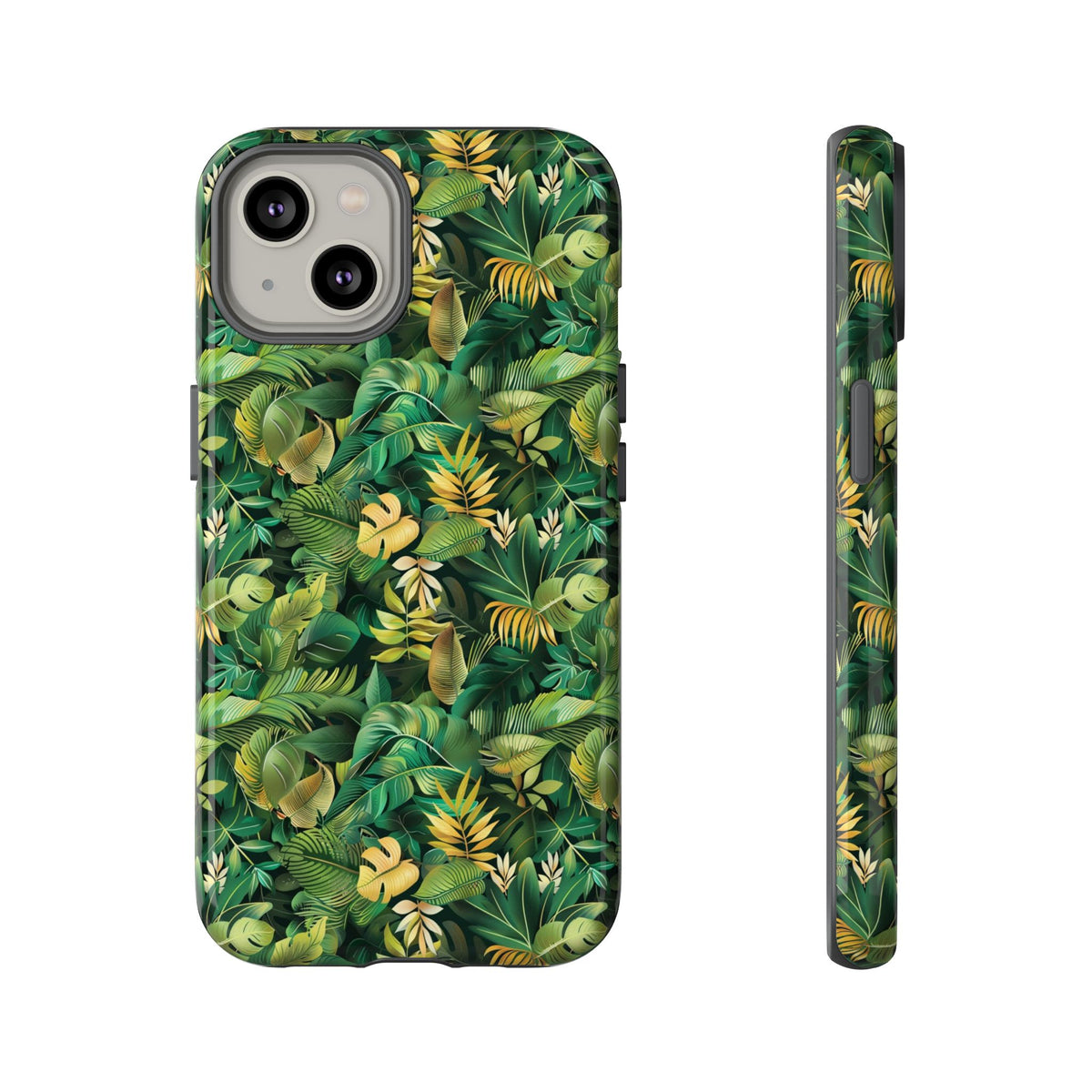 Jungle Pattern Phone Case – Exotic & Lush Design for Your Phone 330