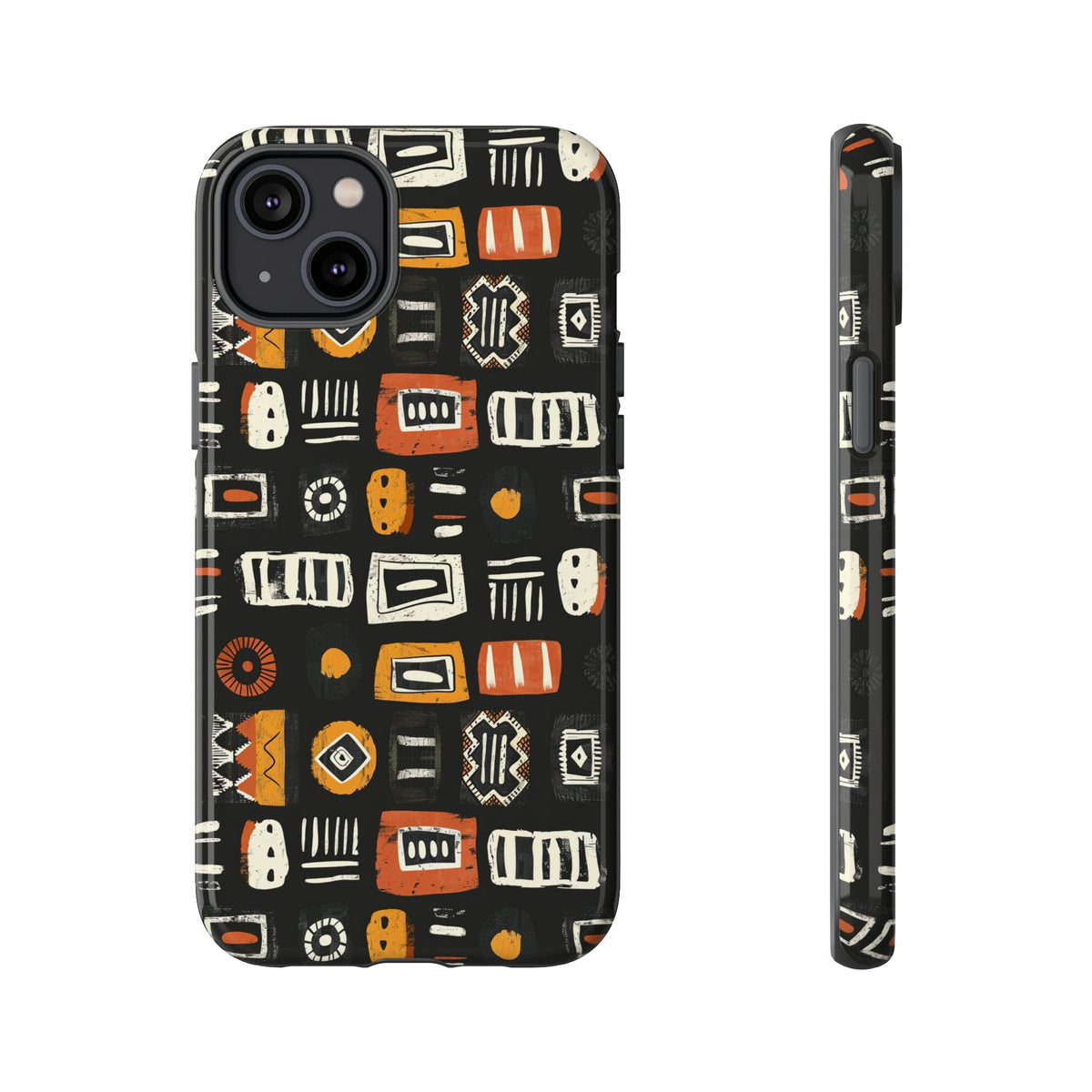 Stylish African Pattern Phone Case – Unique and Vibrant Protection 198