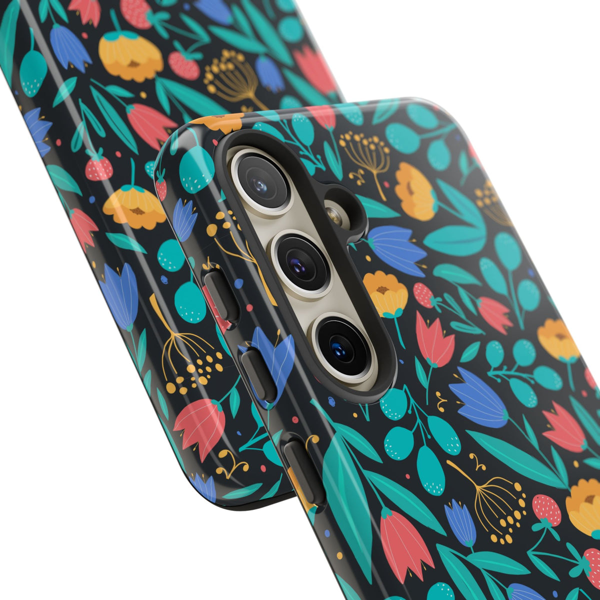 Colorful Little Flower Design Phone Case – Bright and Cheerful Floral Phone Cover