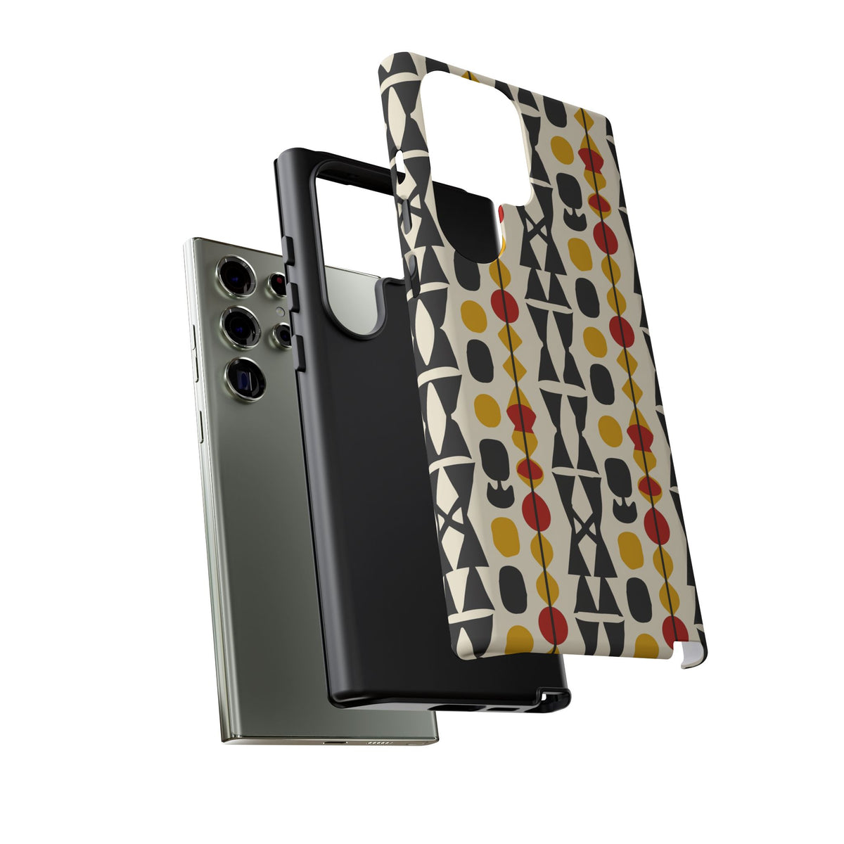 Stylish African Pattern Phone Case – Unique and Vibrant Protection 194