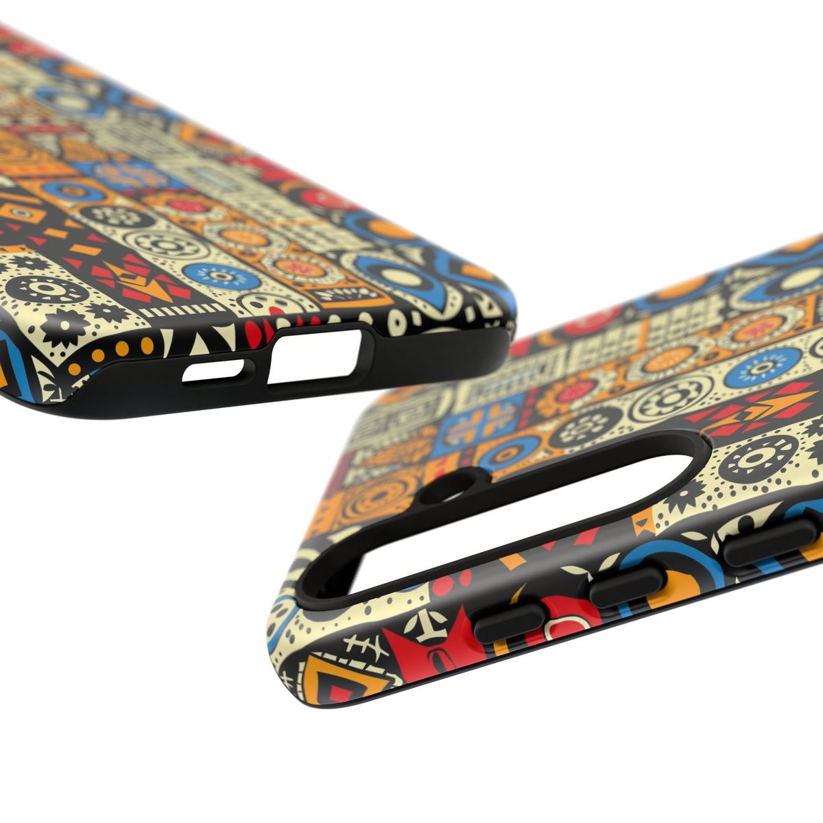 Stylish African Pattern Phone Case – Unique and Vibrant Protection 206