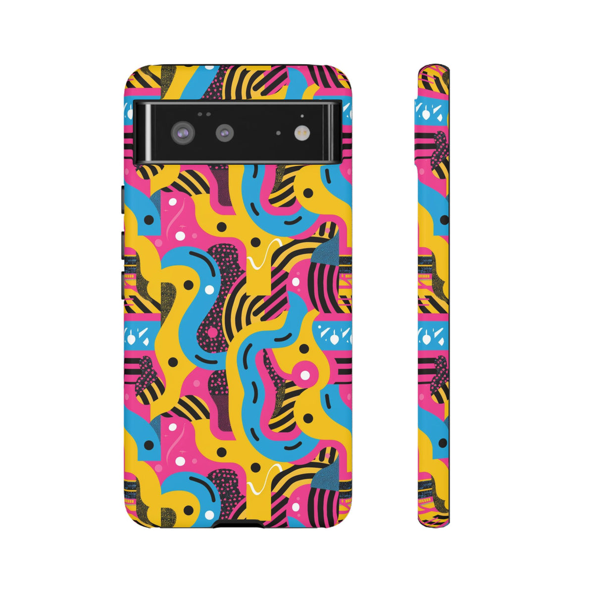 Retro 80s Seamless Phone Case – Vintage Style Meets Modern Protection 109