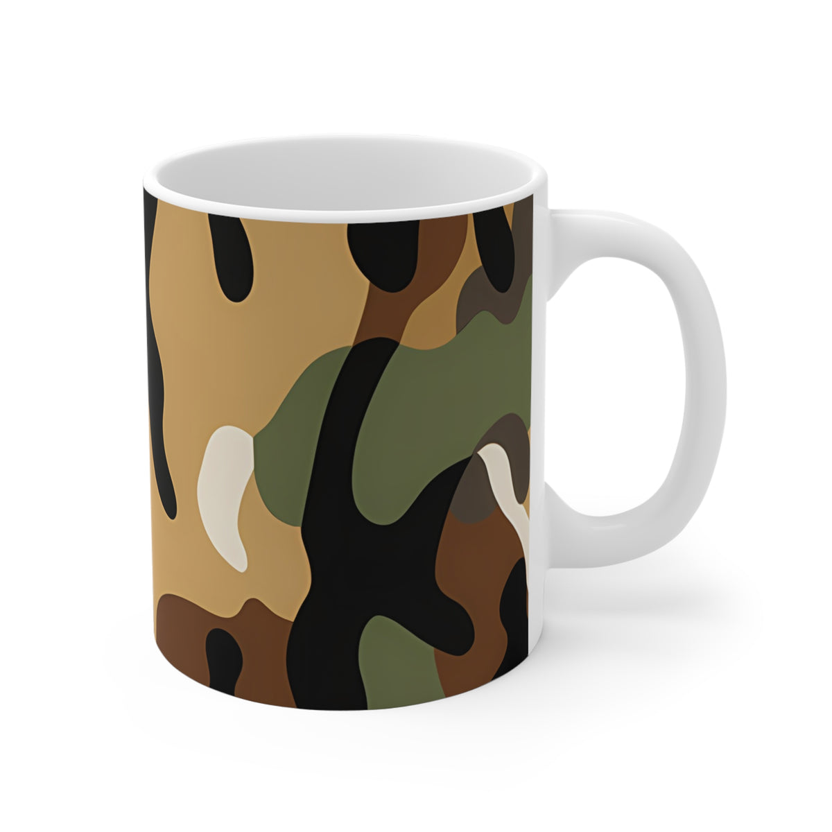 All-Over Camouflage Pattern Coffee Mug 06