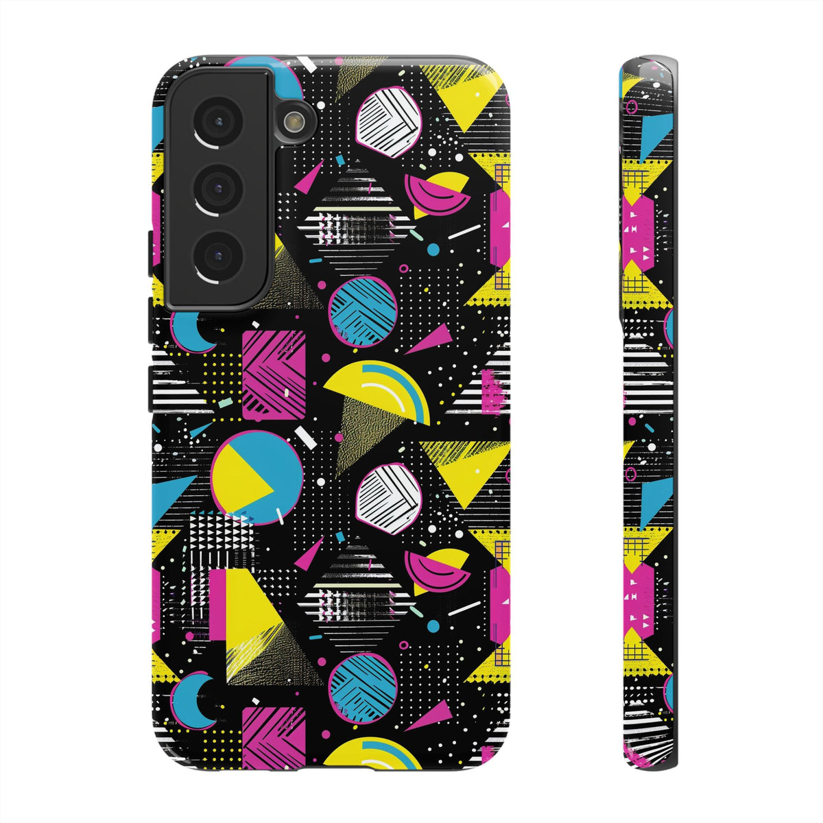 Retro 80s Seamless Phone Case – Vintage Style Meets Modern Protection 206