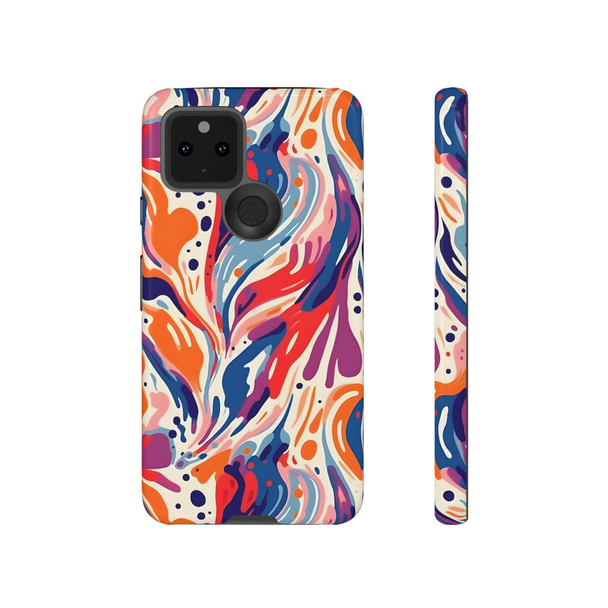 Abstract Painting Design Phone Case – Modern Art-Inspired Phone Cover 6