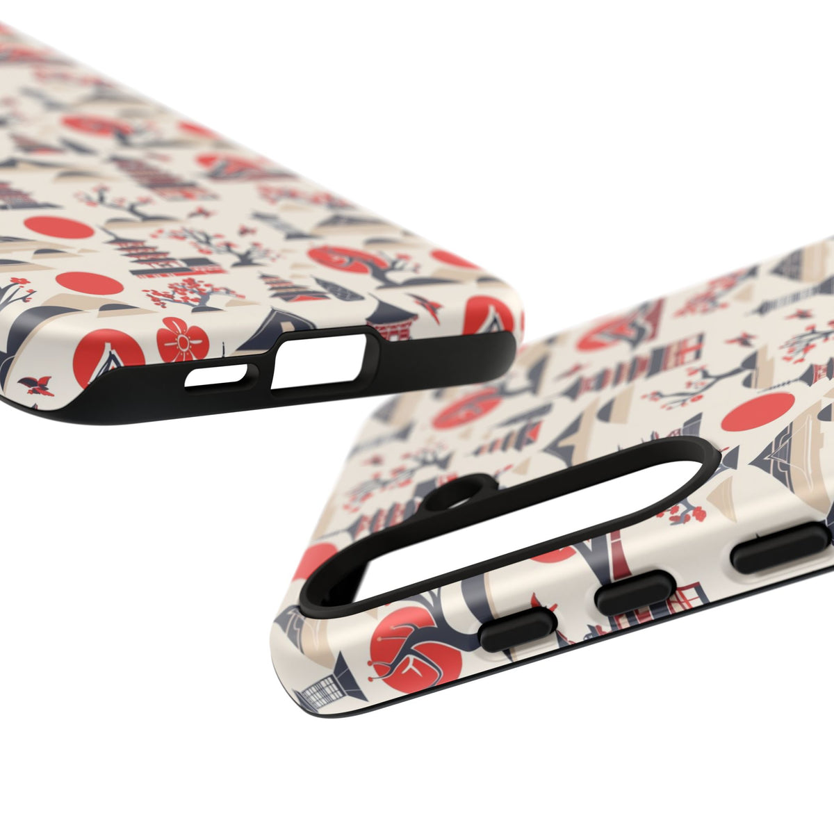 Japanese Pattern Phone Case – Elegant & Timeless Design for Your Phone 013