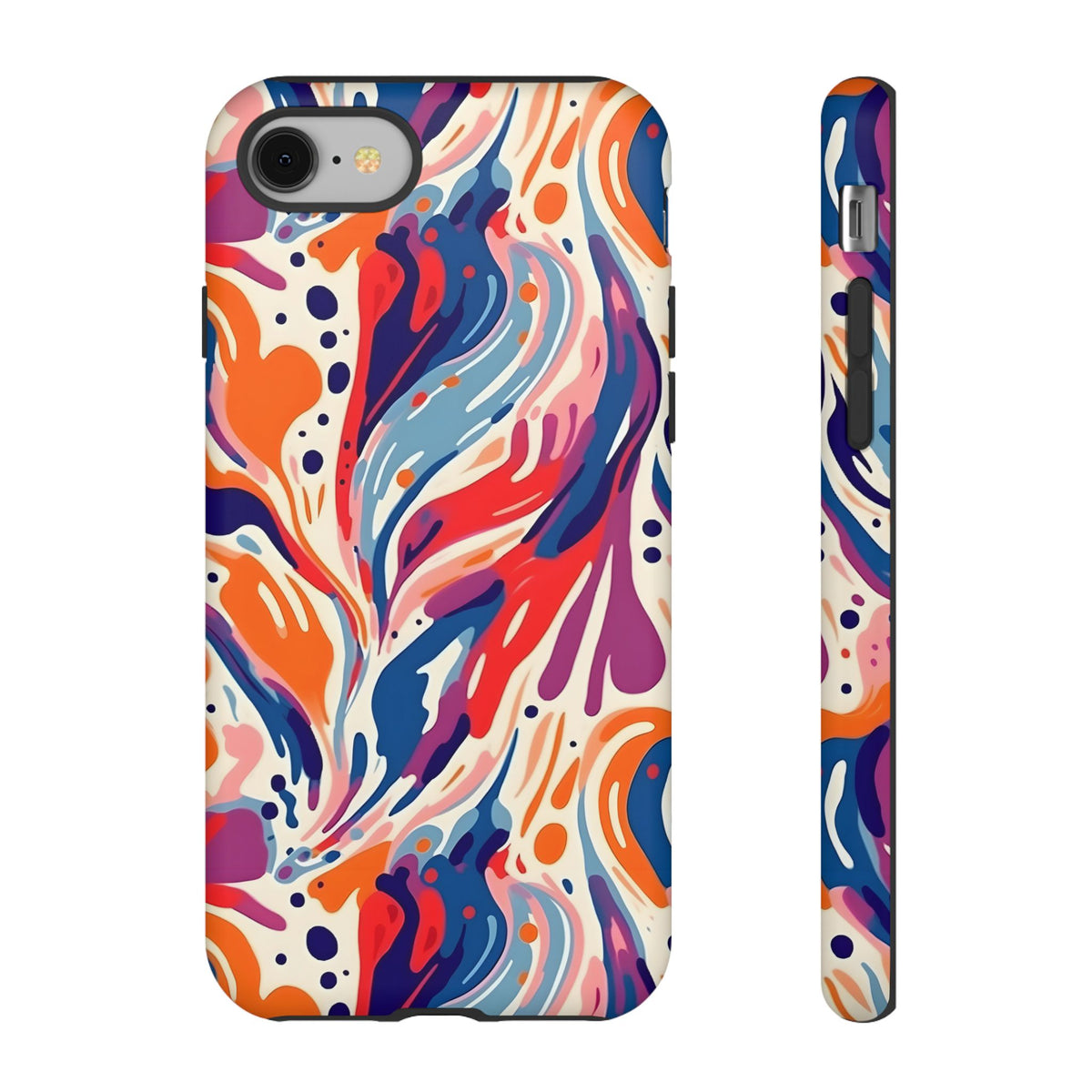 Abstract Painting Design Phone Case – Modern Art-Inspired Phone Cover 6