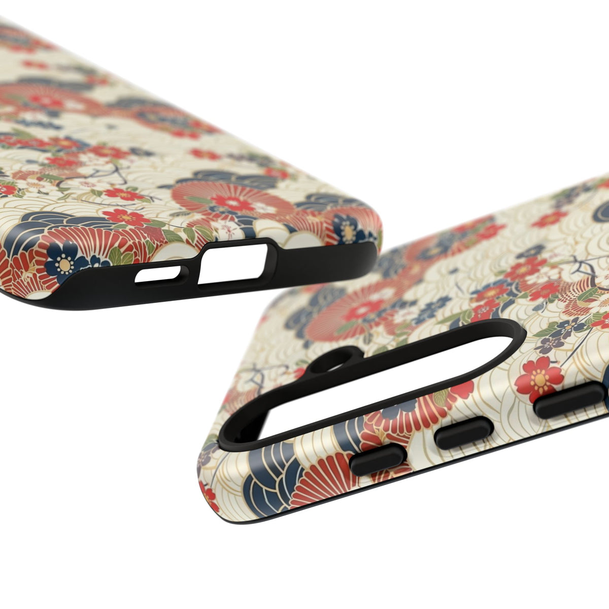 Japanese Pattern Phone Case – Elegant & Timeless Design for Your Phone 124