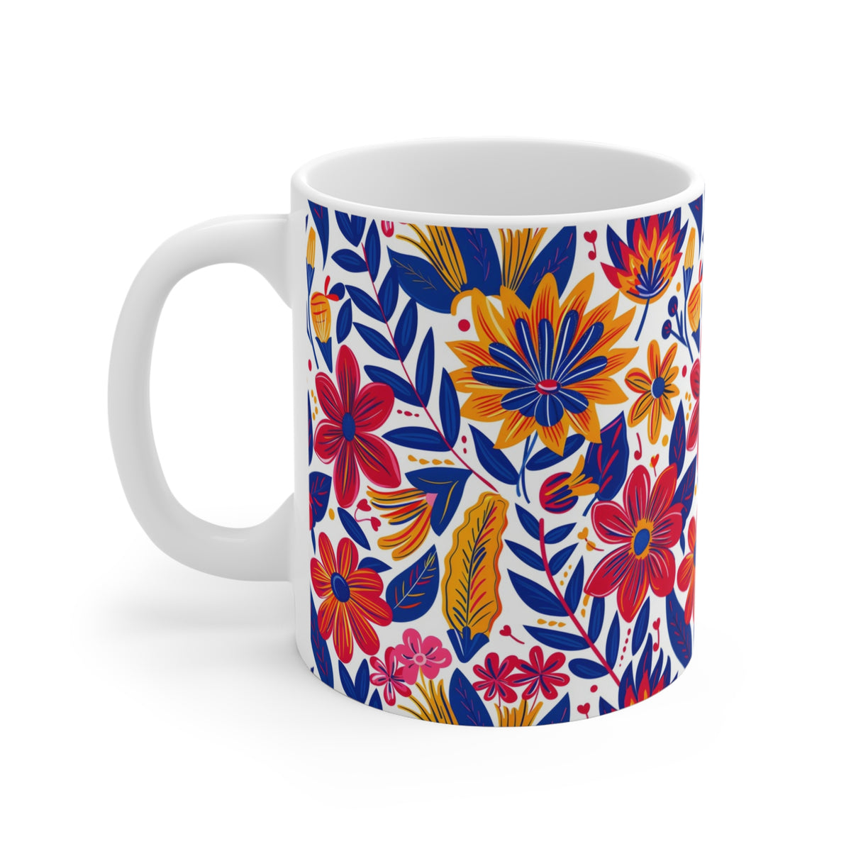 Groove Floral Bohemian Coffee Mug – Perfect for Free Spirits  (19)