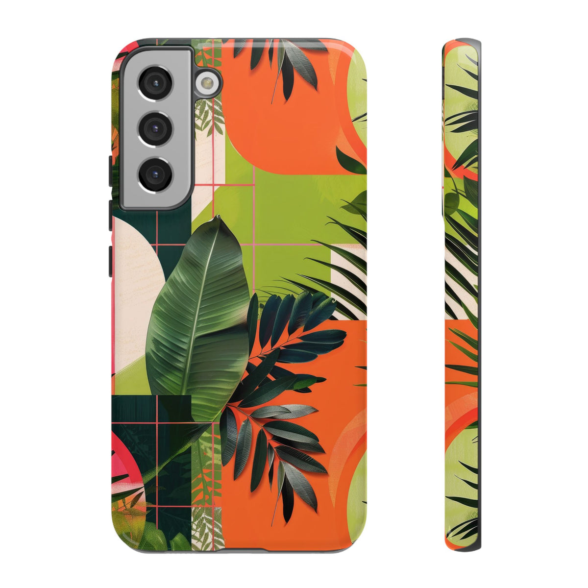 Jungle Collage Phone Case – Vibrant & Durable Nature-Inspired Protection