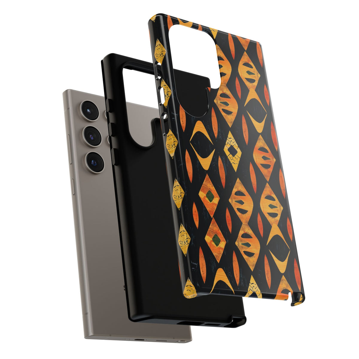 Stylish African Pattern Phone Case – Unique and Vibrant Protection 154