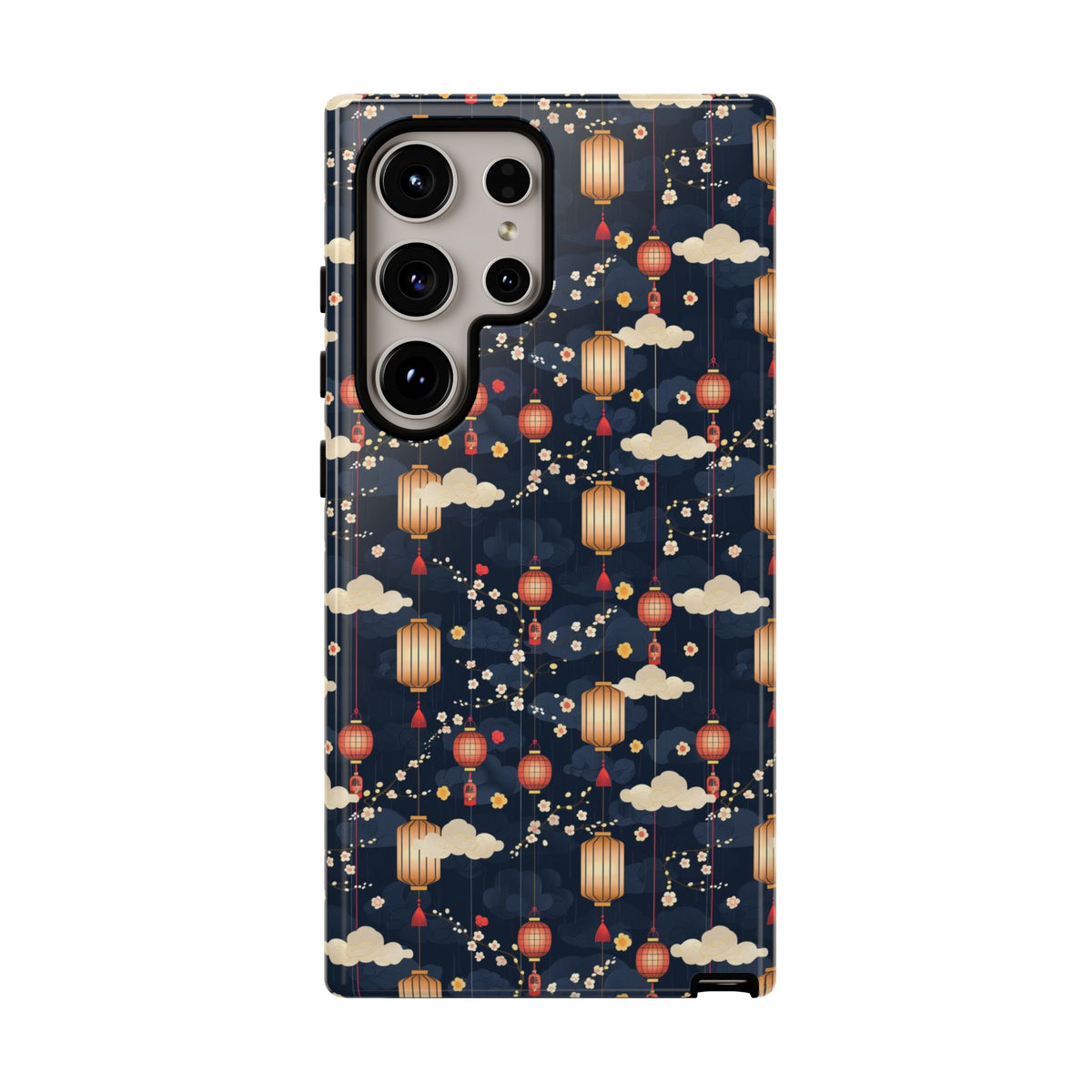 Japanese Pattern Phone Case – Elegant & Timeless Design for Your Phone 470