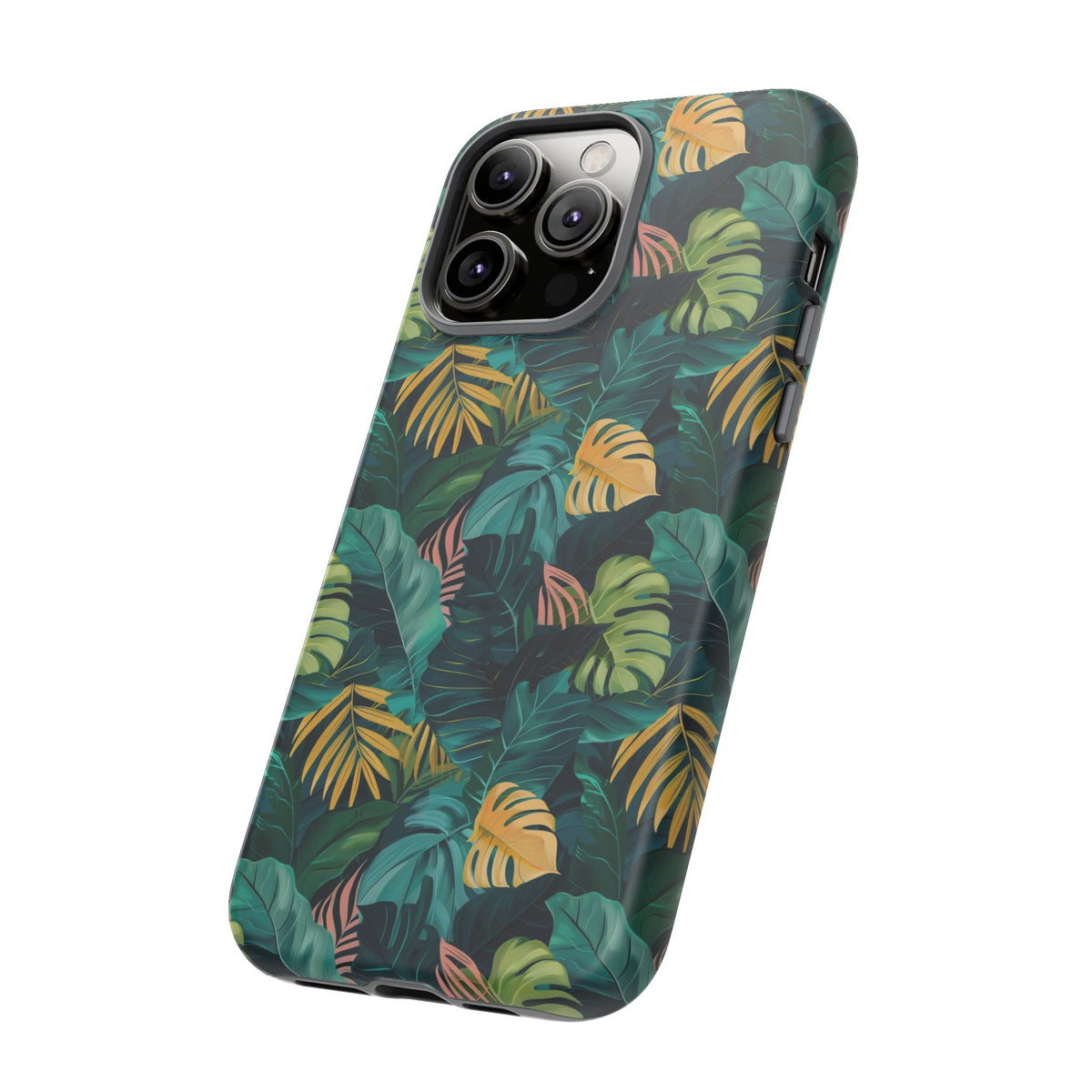 Jungle Pattern Phone Case – Exotic & Lush Design for Your Phone 337