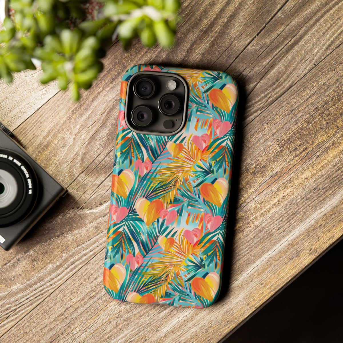 Heart Pattern Phone Case – Stylish & Loving Design for Your Device 824