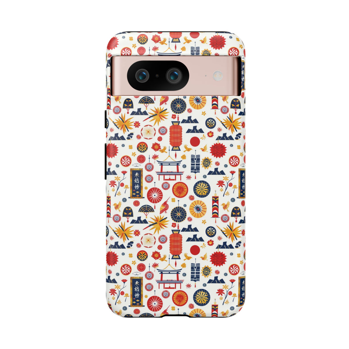 Japanese Pattern Phone Case – Elegant & Timeless Design for Your Phone 118