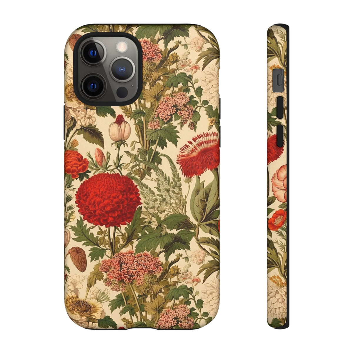 Antique Garden Botanical Phone Case - Vintage Botanical Phone Cover 2