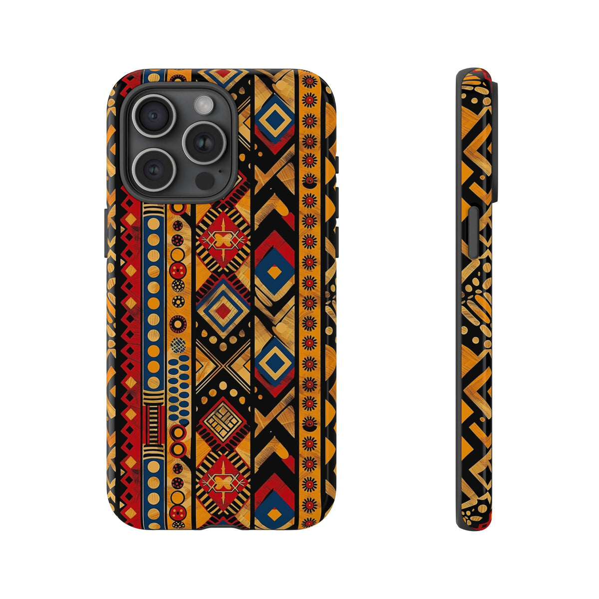 Stylish African Pattern Phone Case – Unique and Vibrant Protection 148