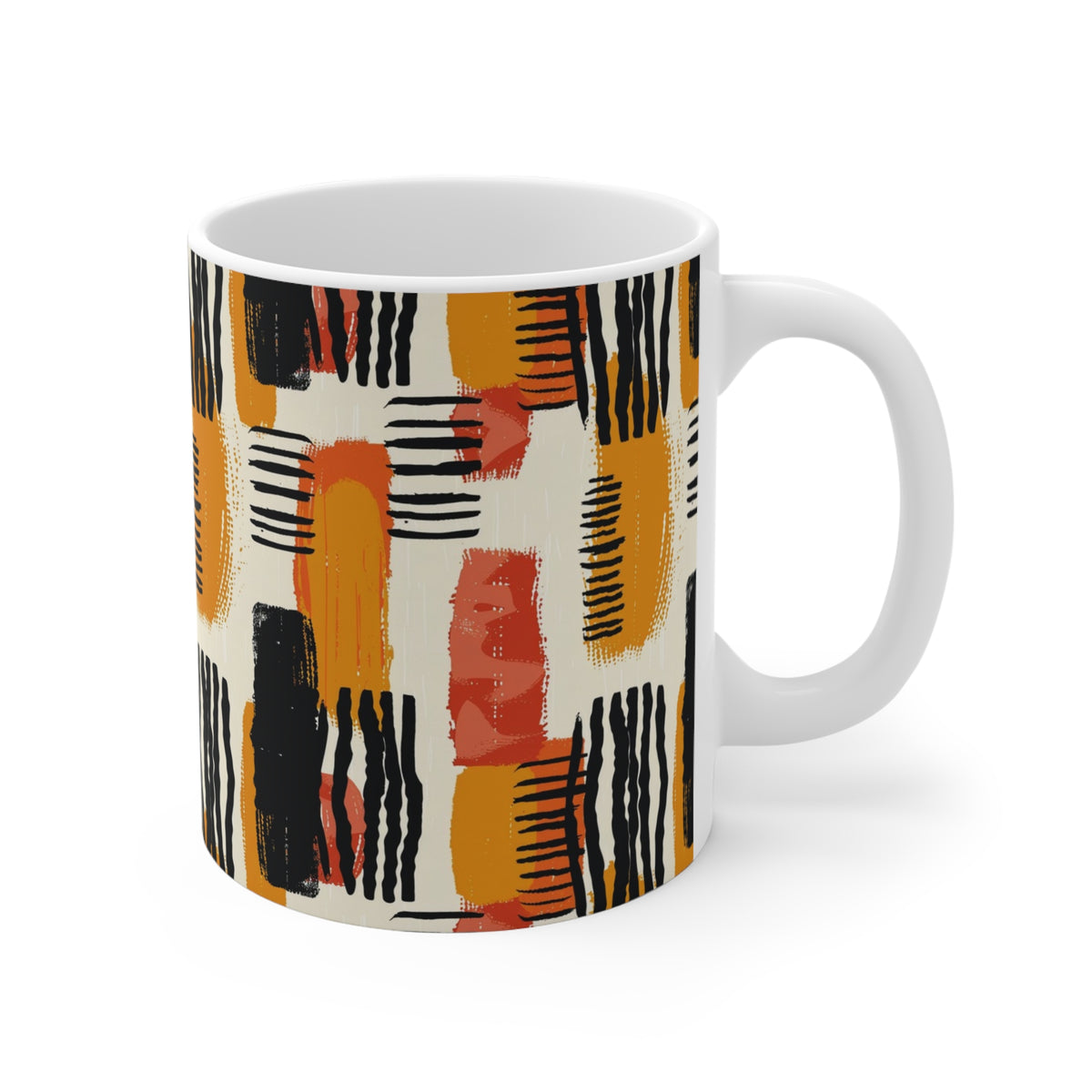 All-Over African Pattern Coffee Mug 606