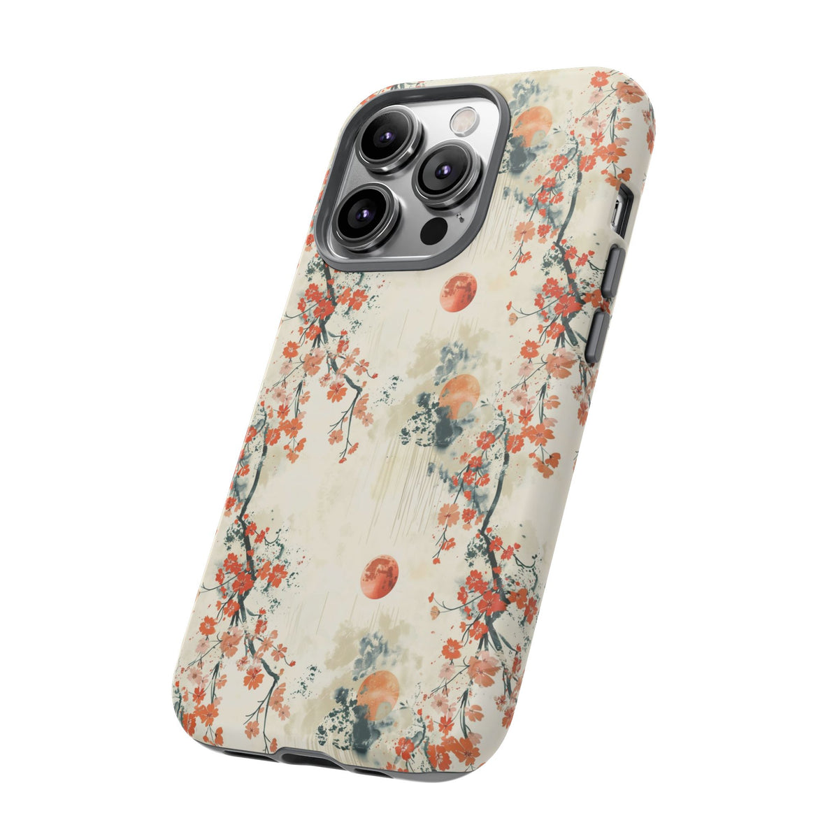 Japanese Pattern Phone Case – Elegant & Timeless Design for Your Phone 075