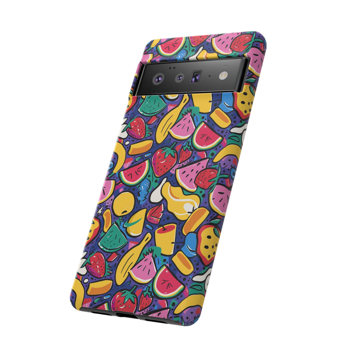 90s Themed Seamless Pattern Phone Case – Embrace Retro Style and Protection 316