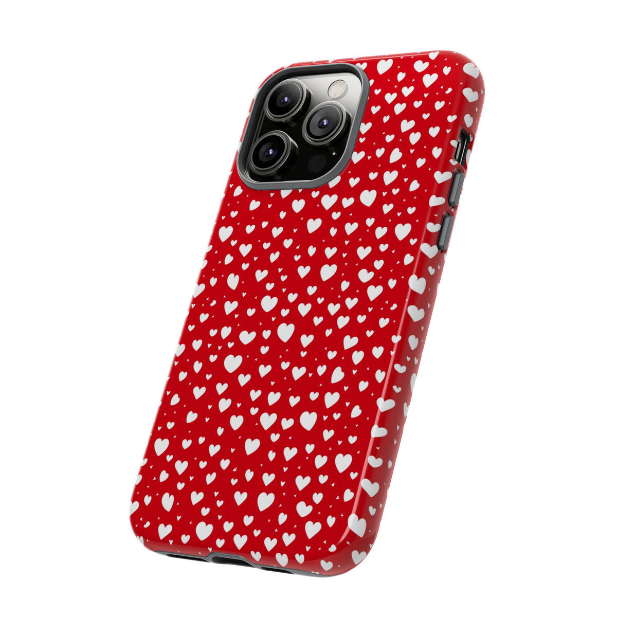 Heart Pattern Phone Case – Stylish & Loving Design for Your Device 819