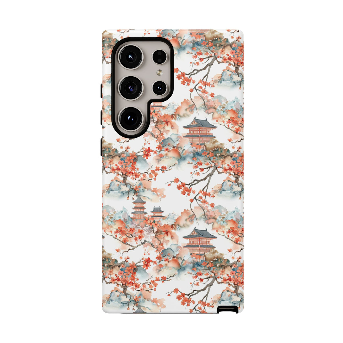 Japanese Pattern Phone Case – Elegant & Timeless Design for Your Phone 019