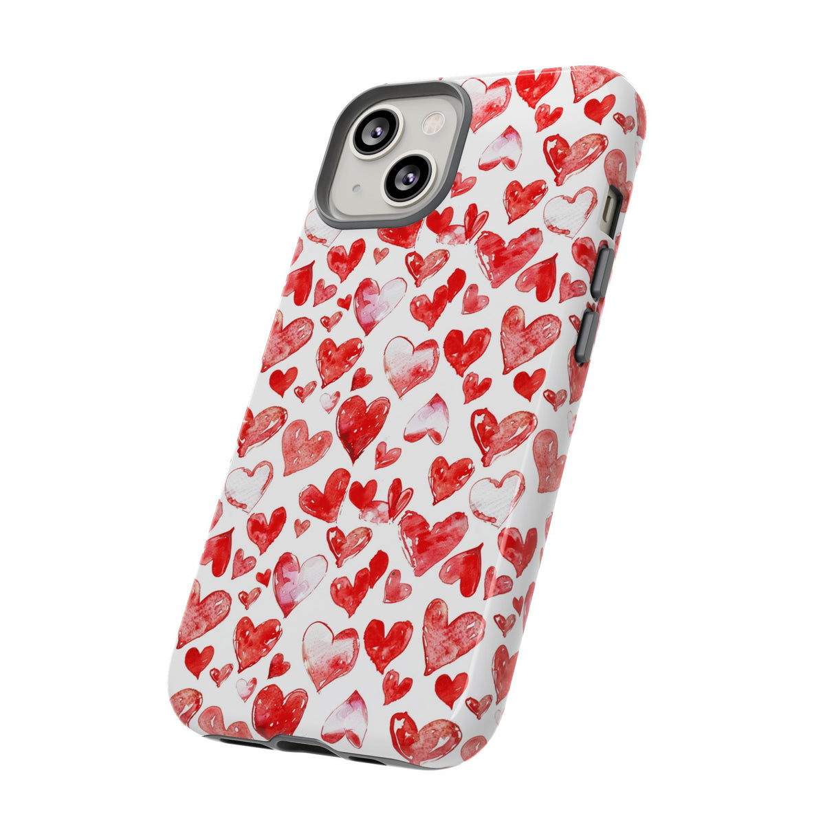 Heart Pattern Phone Case – Stylish & Loving Design for Your Device 813