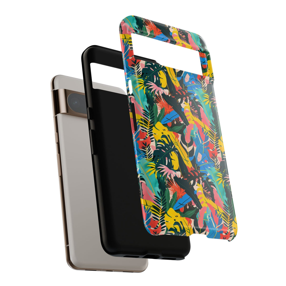 Jungle Pattern Phone Case – Exotic & Lush Design for Your Phone 346