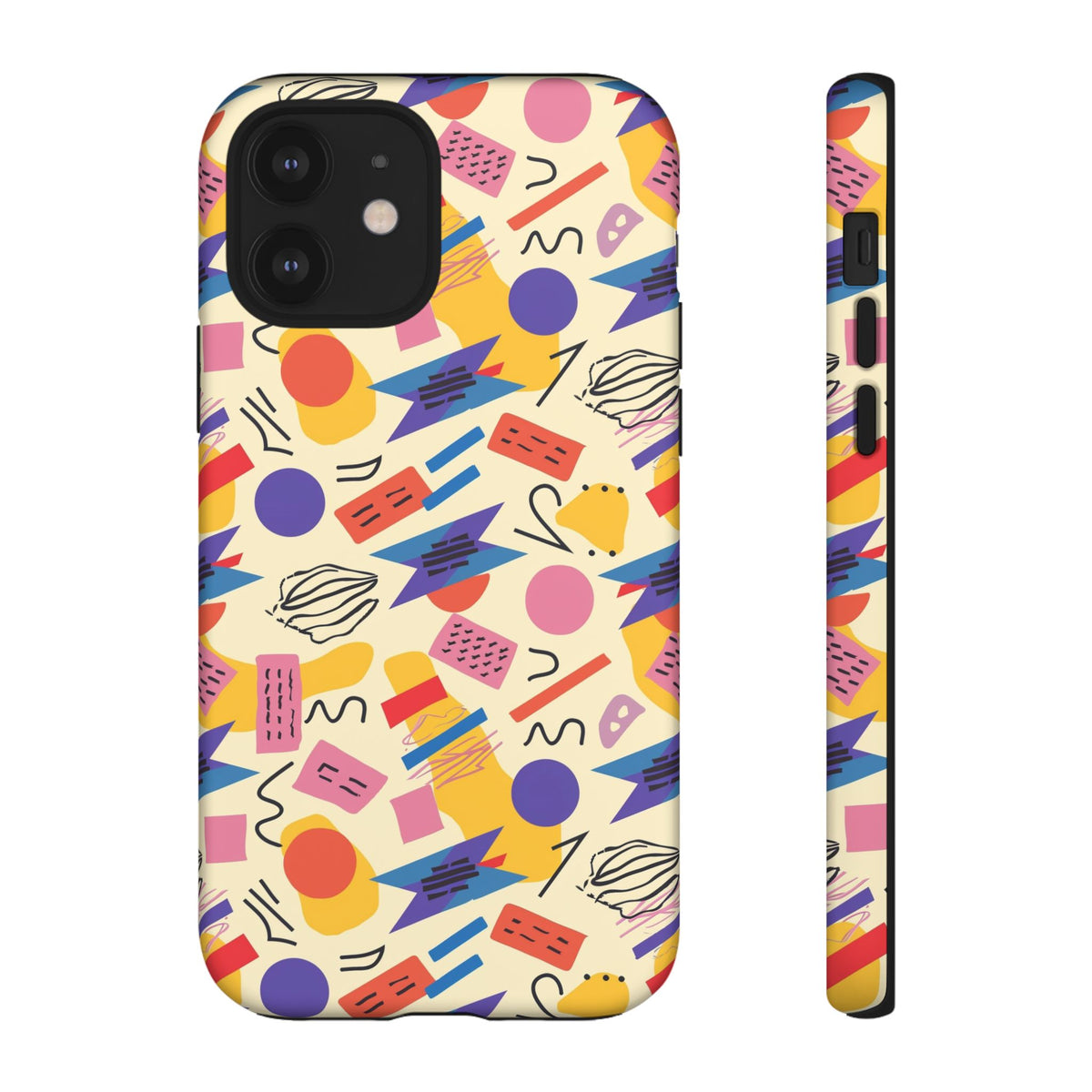 90s Themed Seamless Pattern Phone Case – Embrace Retro Style and Protection 270