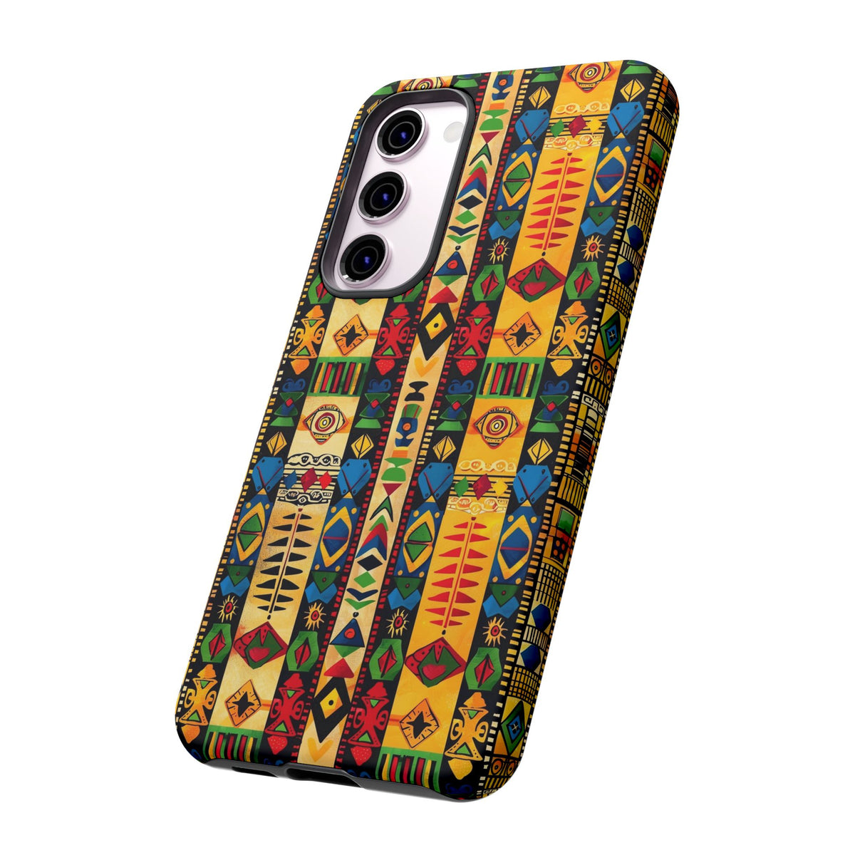 Stylish African Pattern Phone Case – Unique and Vibrant Protection 163