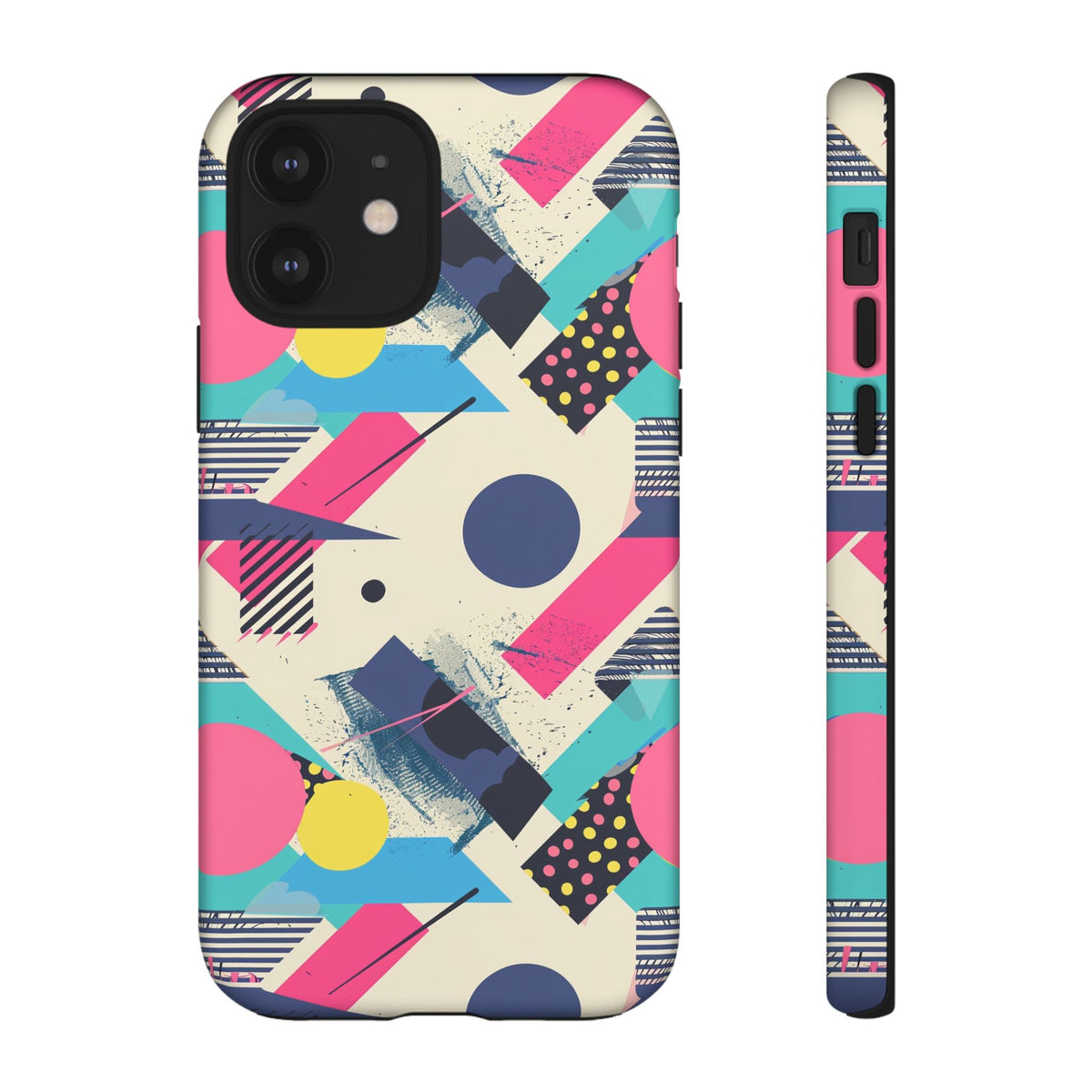 Retro 80s Seamless Phone Case – Vintage Style Meets Modern Protection 089