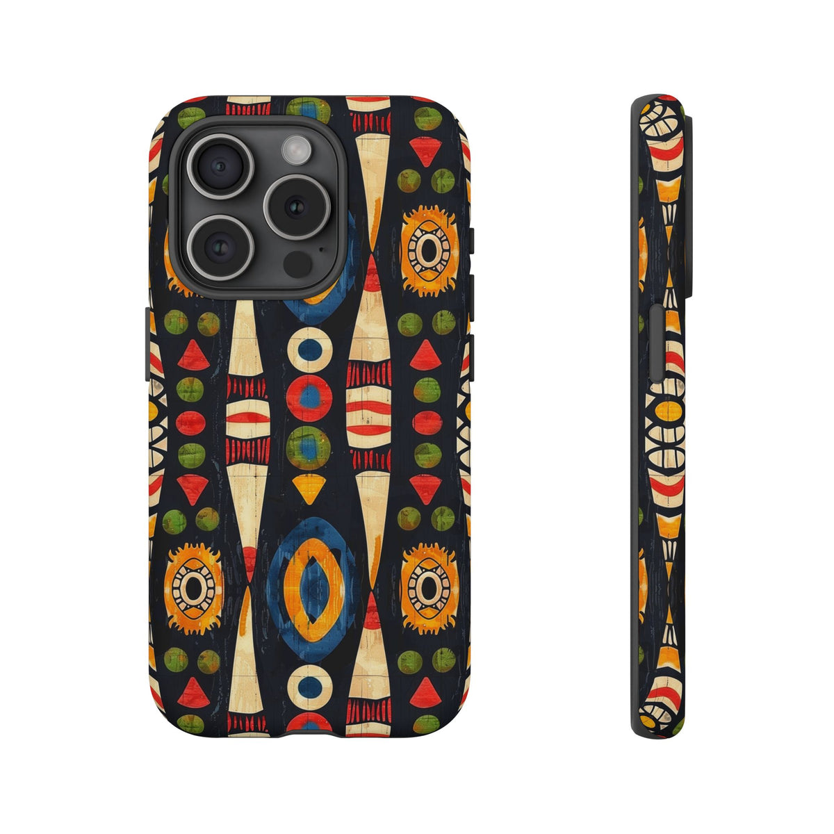 Stylish African Pattern Phone Case – Unique and Vibrant Protection 165