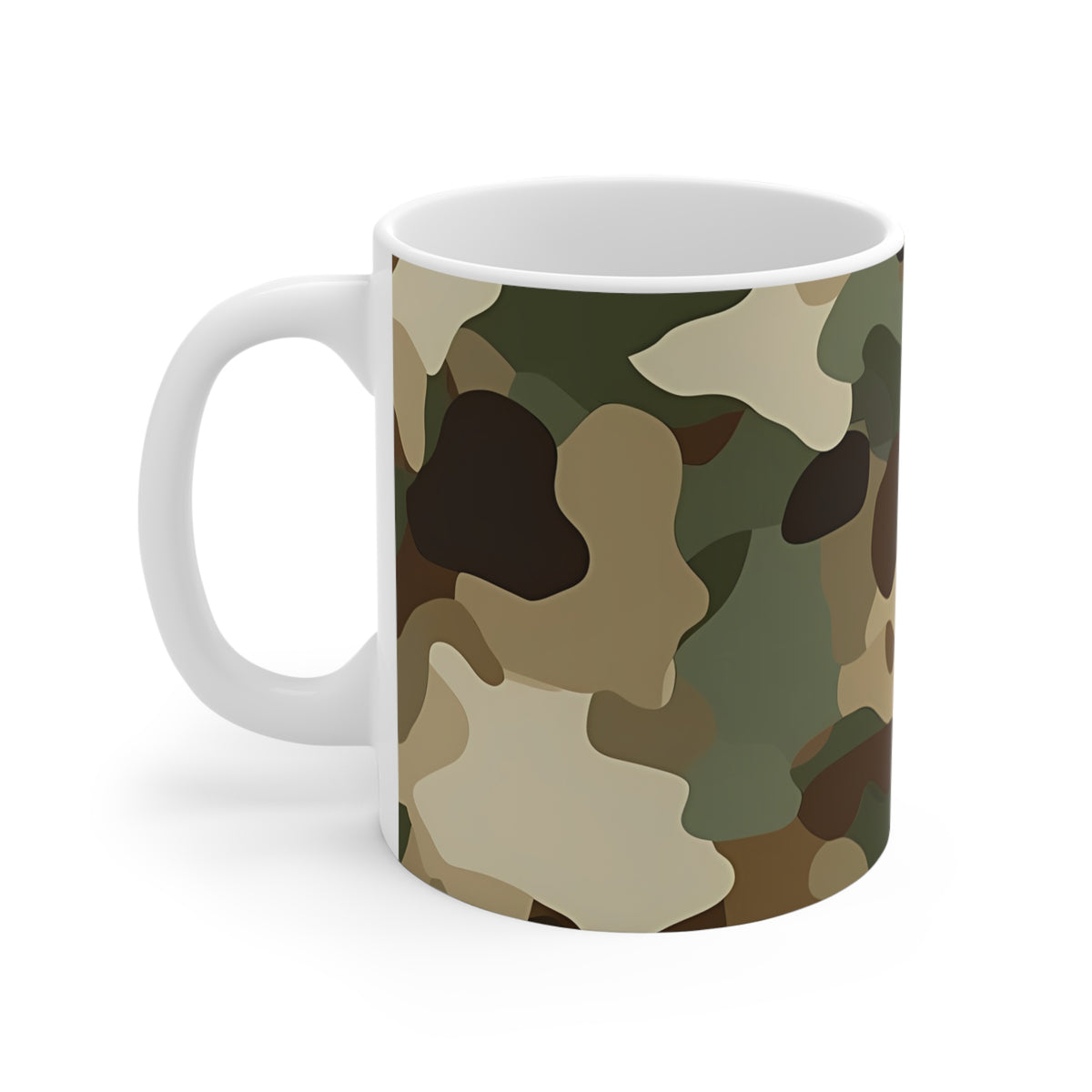 All-Over Camouflage Pattern Coffee Mug 206