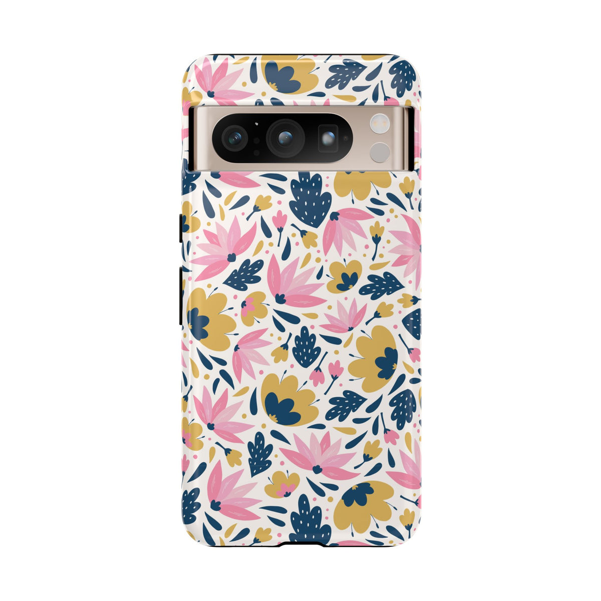 Colorful Little Flower Design Phone Case – Bright and Cheerful Floral Phone Cover 3