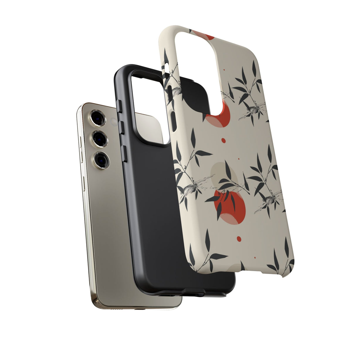 Japanese Pattern Phone Case – Elegant & Timeless Design for Your Phone 002