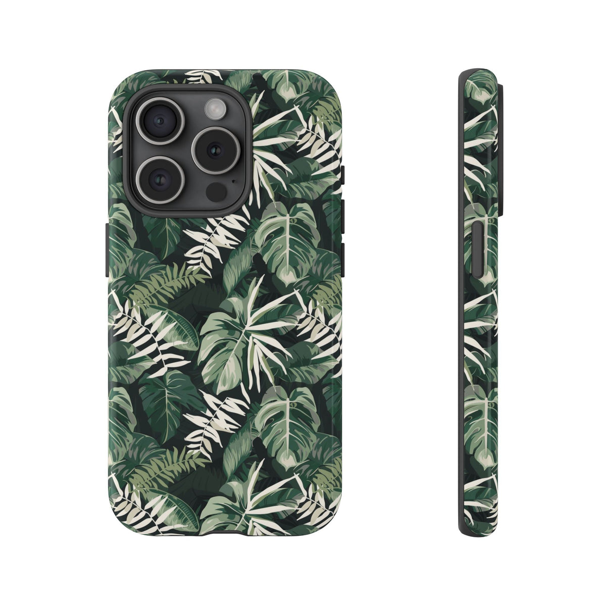 Jungle Pattern Phone Case – Exotic & Lush Design for Your Phone 351